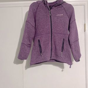 Extremely warm and light weight purple jacket